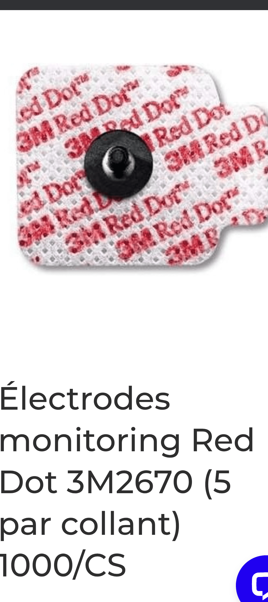 3M Electrode Monitoring Red Dot 3M 2670 - 3MZ