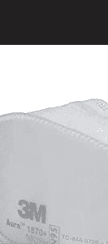 3M boîte de N - 95 medical Aura health care 1870 mask - 3MZ