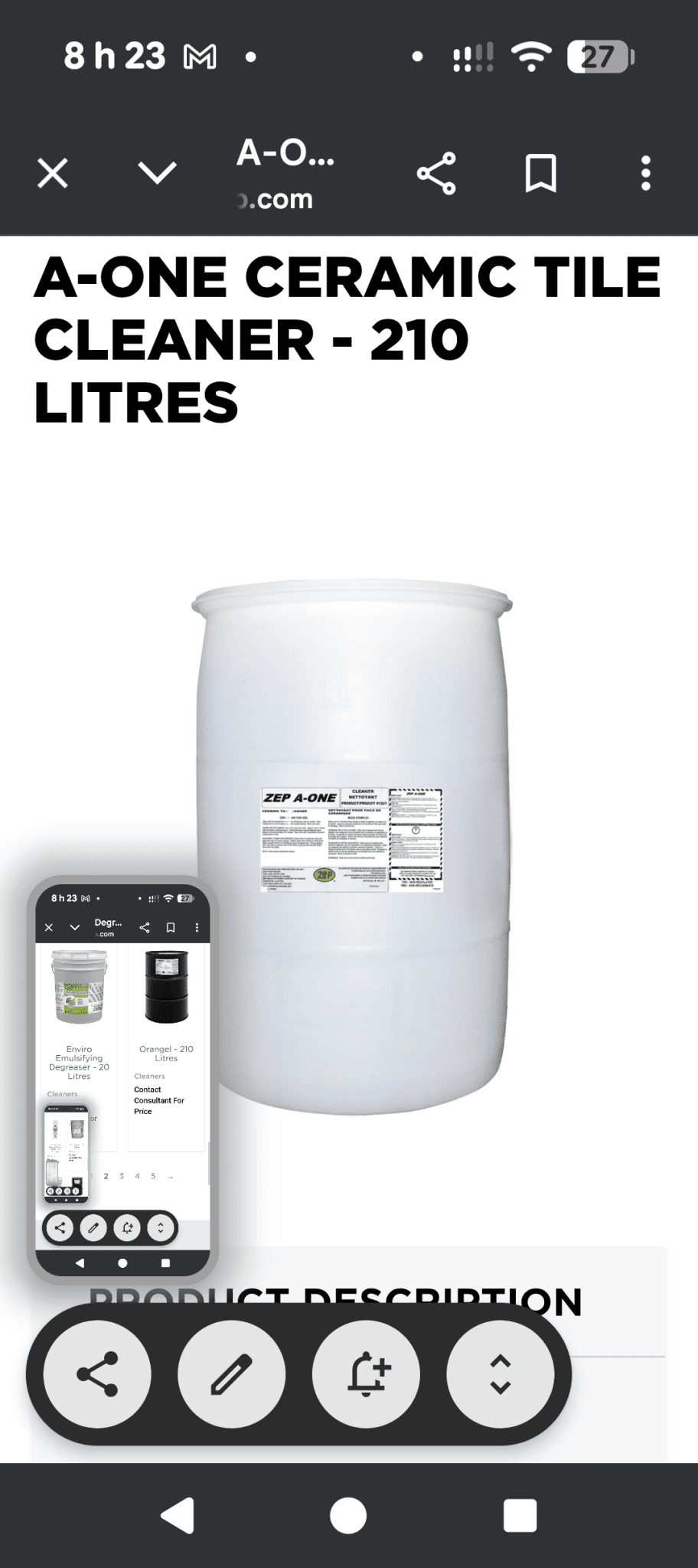 Toute la gamme ZEP - 3MZ