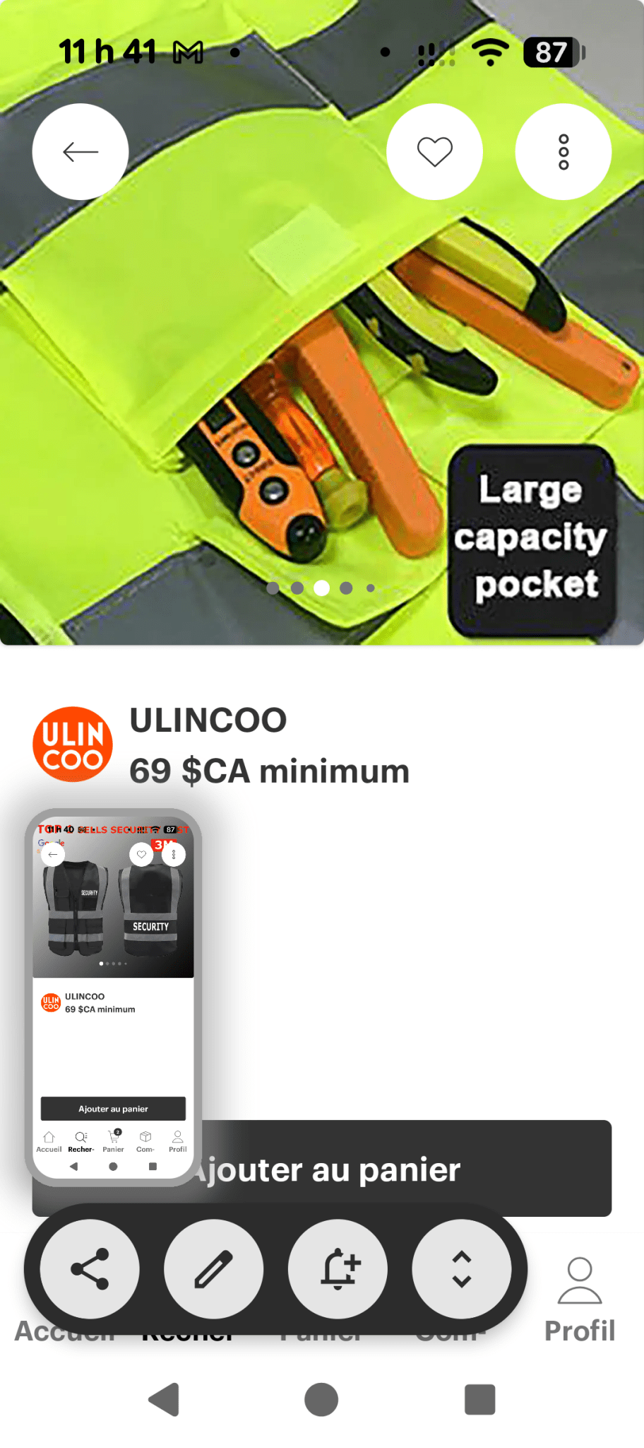 Une partie de Mes produits 3M et Zep les prix senvienne - 3MZ