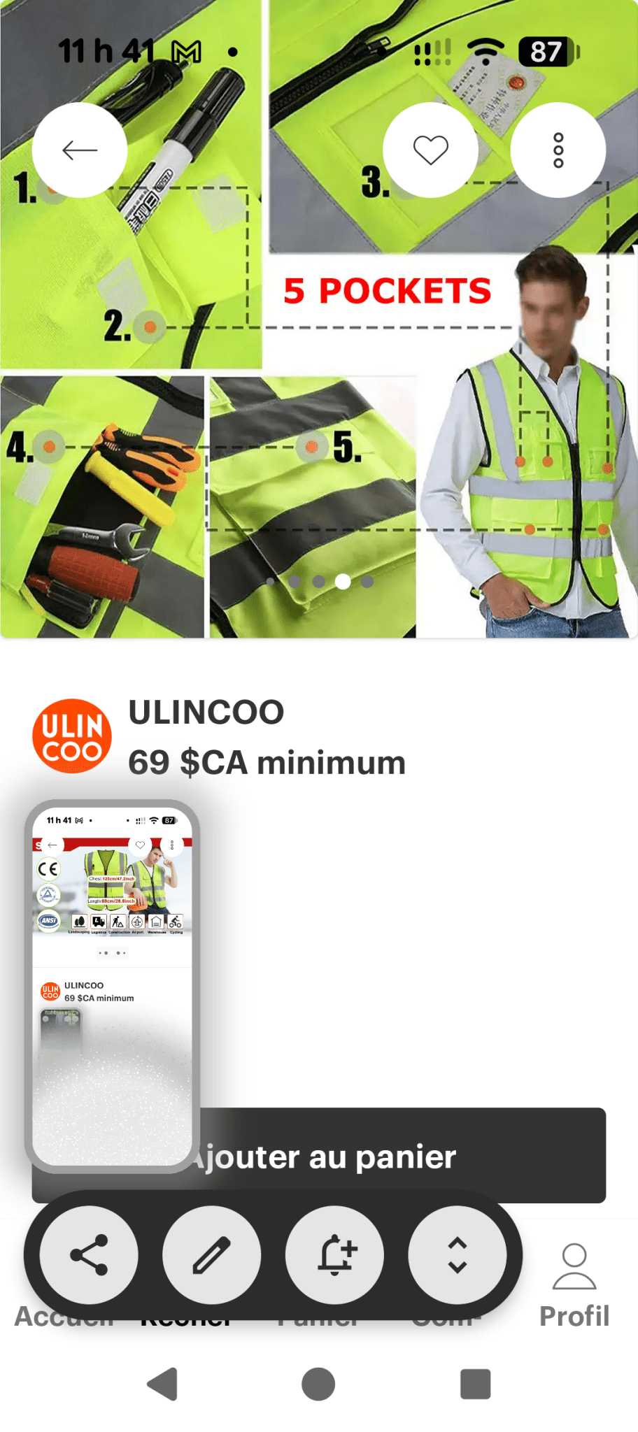 Une partie de Mes produits 3M et Zep les prix senvienne - 3MZ