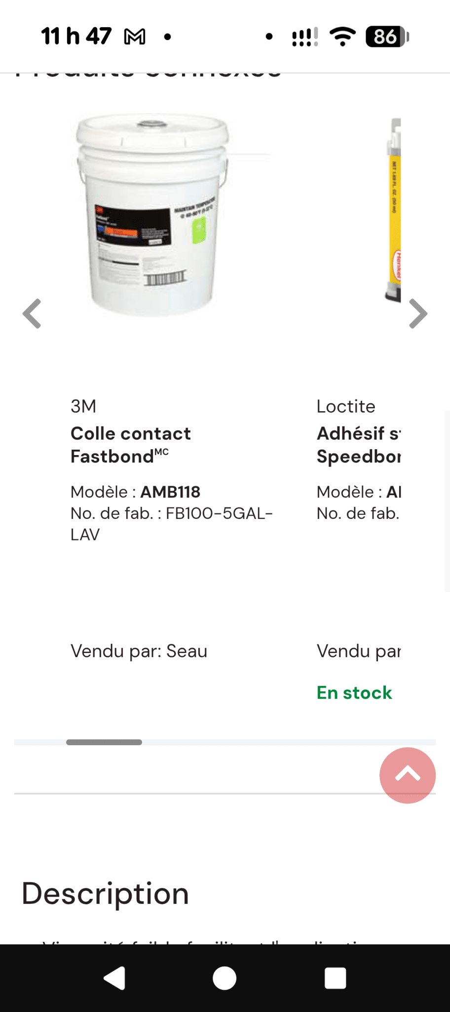 Une partie de Mes produits 3M et Zep les prix senvienne - 3MZ