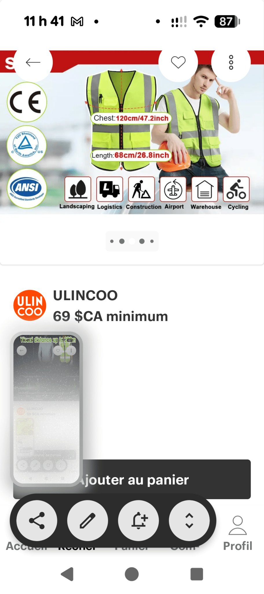 Une partie de Mes produits 3M et Zep les prix senvienne - 3MZ