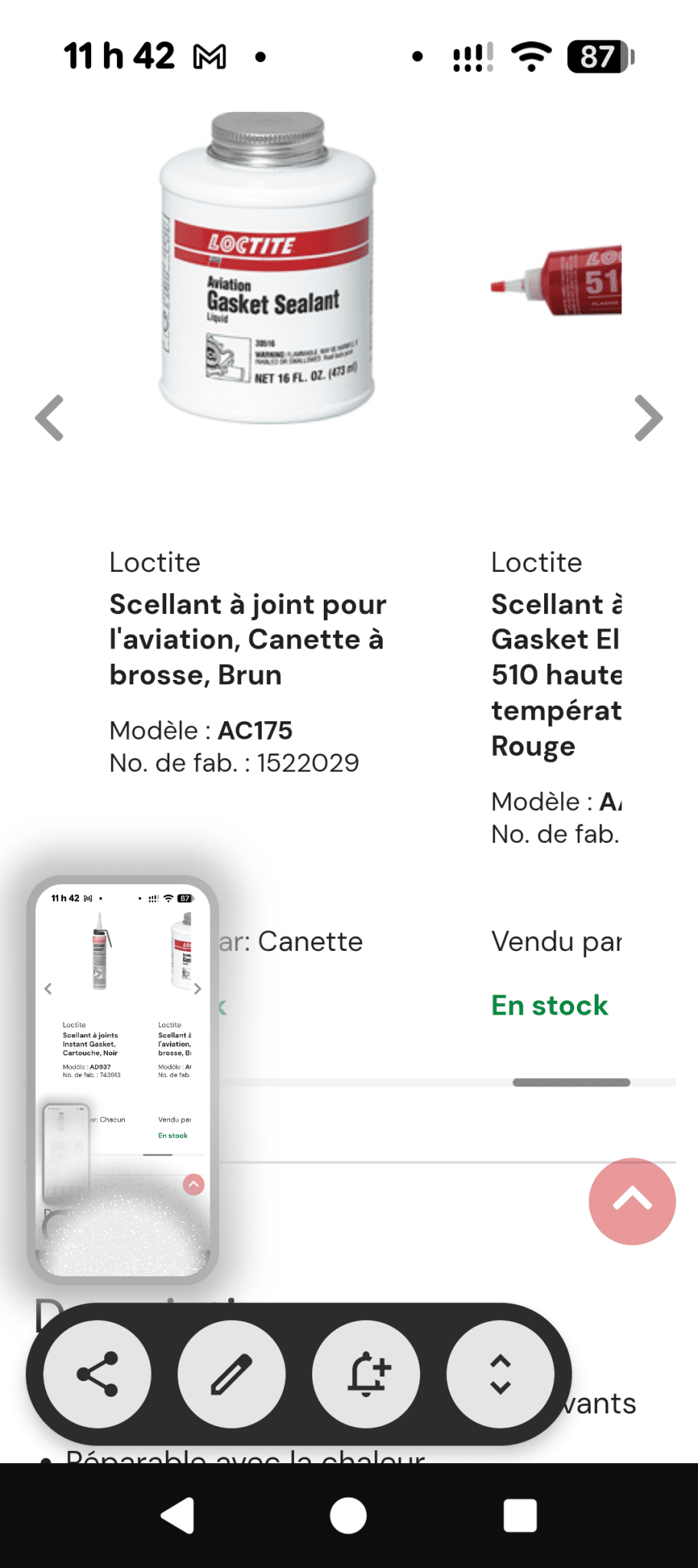 Une partie de Mes produits 3M et Zep les prix senvienne - 3MZ