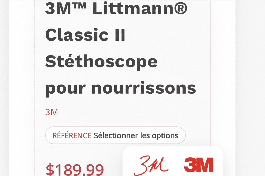 STETHOSCOPE POUR NOURISSONS 3M - 3MZ