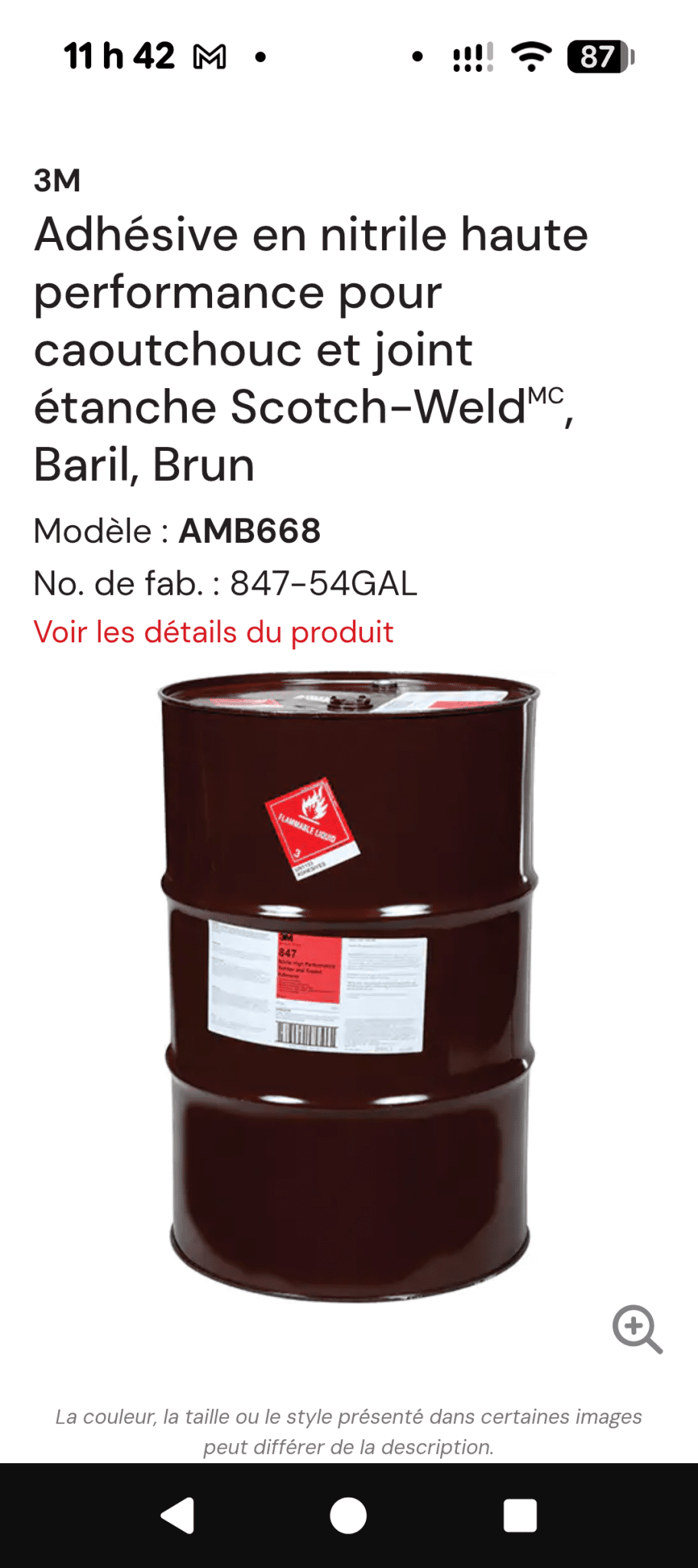 Une partie de Mes produits 3M et Zep les prix senvienne - 3MZ